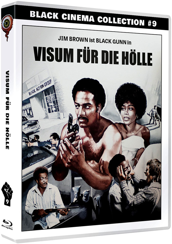 VISUM FÜR DIE HÖLLE (BLACK GUNN) (Blu-Ray+DVD) - Black Cinema Collection #09