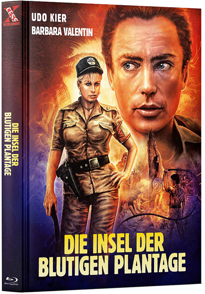 INSEL DER BLUTIGEN PLANTAGE, DIE (Blu-Ray+DVD) - Cover B - Mediabook - Limited 222 Edition