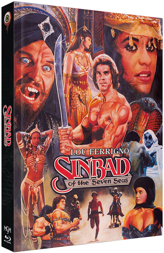 SINBAD - HERR DER SIEBEN MEERE (Blu-Ray+DVD) - Cover B - Mediabook - Limited 333 Edition