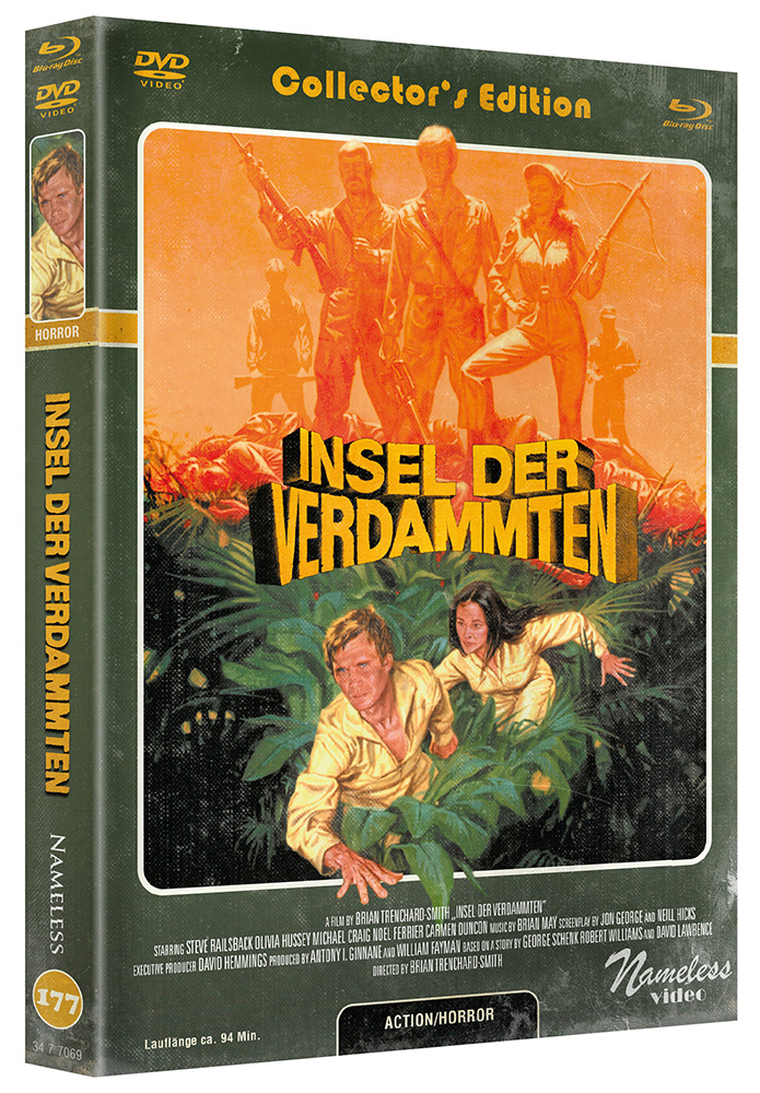 INSEL DER VERDAMMTEN (Blu-Ray+DVD+CD) - Cover C - Mediabook - Limited 333 Edition