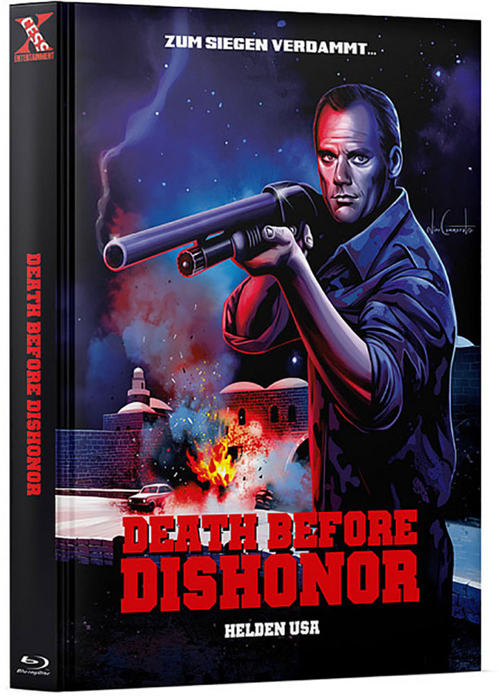 HELDEN USA - DEATH BEFORE DISHONOR (Blu-Ray+DVD) - Cover D - Mediabook - Limited 111 Edition