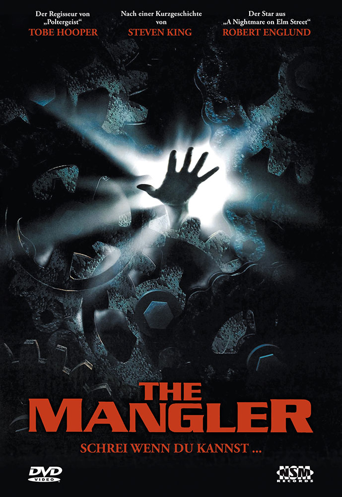 MANGLER, THE (Blu-Ray+DVD) - Cover A - große Hartbox - Unrated - Limited 111 Edition - Remastered