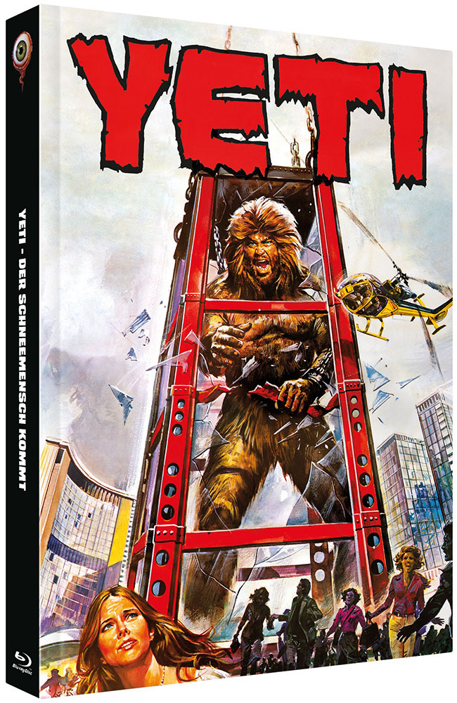YETI - DER SCHNEEMENSCH KOMMT (Blu-Ray+DVD) - Cover C - Mediabook - Limited 333 Edition