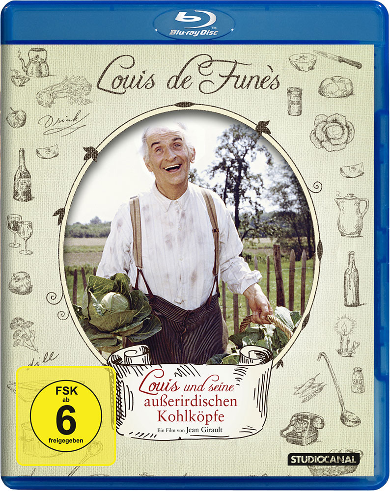 LOUIS DE FUNES - LOUIS UND SEINE AUSSERIRDISCHEN KOHLKÖPFE (Blu-Ray)