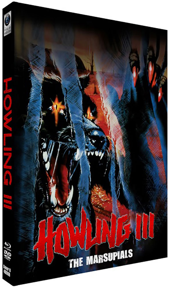 HOWLING 3 - THE MARSUPIALS (Blu-Ray+DVD) - Cover B - Mediabook - Limited 222 Edition - Uncut