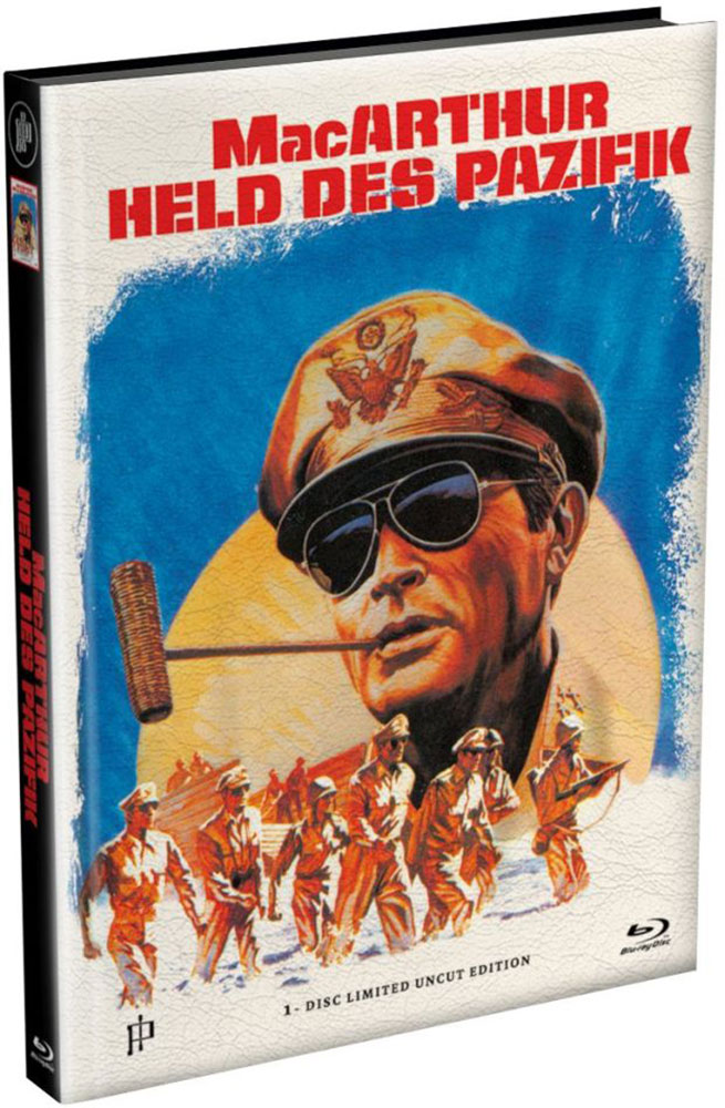 MACARTHUR - HELD DES PAZIFIK (Blu-Ray) - Mediabook (Wattiert) - Limited 122 Edition