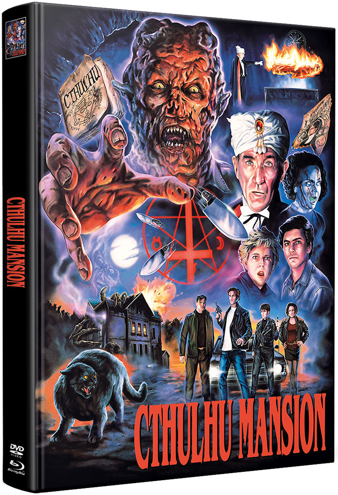 CTHULHU MANSION (Blu-Ray) (3Discs) - Mediabook (Wattiert) - Limited 333 Edition