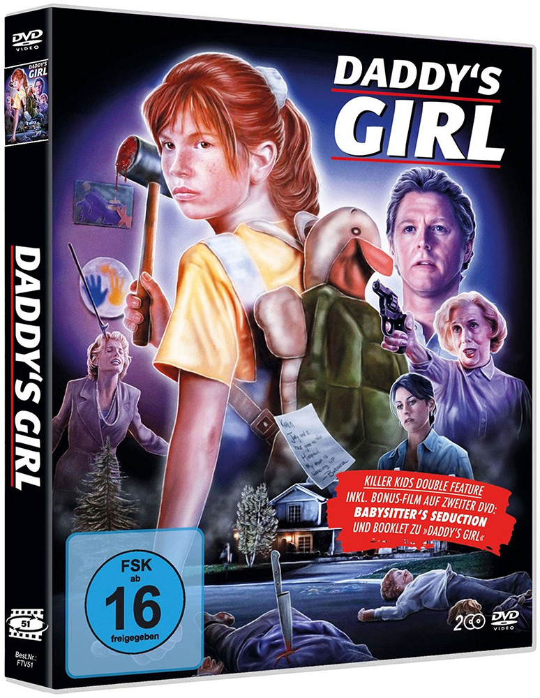 DADDY'S GIRL - Killer Kids Double Feature (2DVDs) + Bonusfilm: Babysitter's Seduction