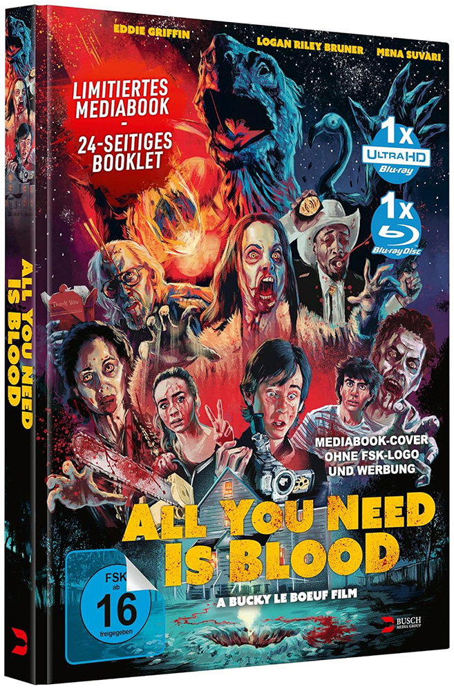 ALL YOU NEED IS BLOOD (4K UHD+Blu-Ray) - Mediabook - Limited Edition