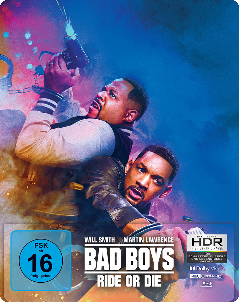 BAD BOYS: RIDE OR DIE (4K UHD+Blu-Ray) - Limited Steelbook Edition
