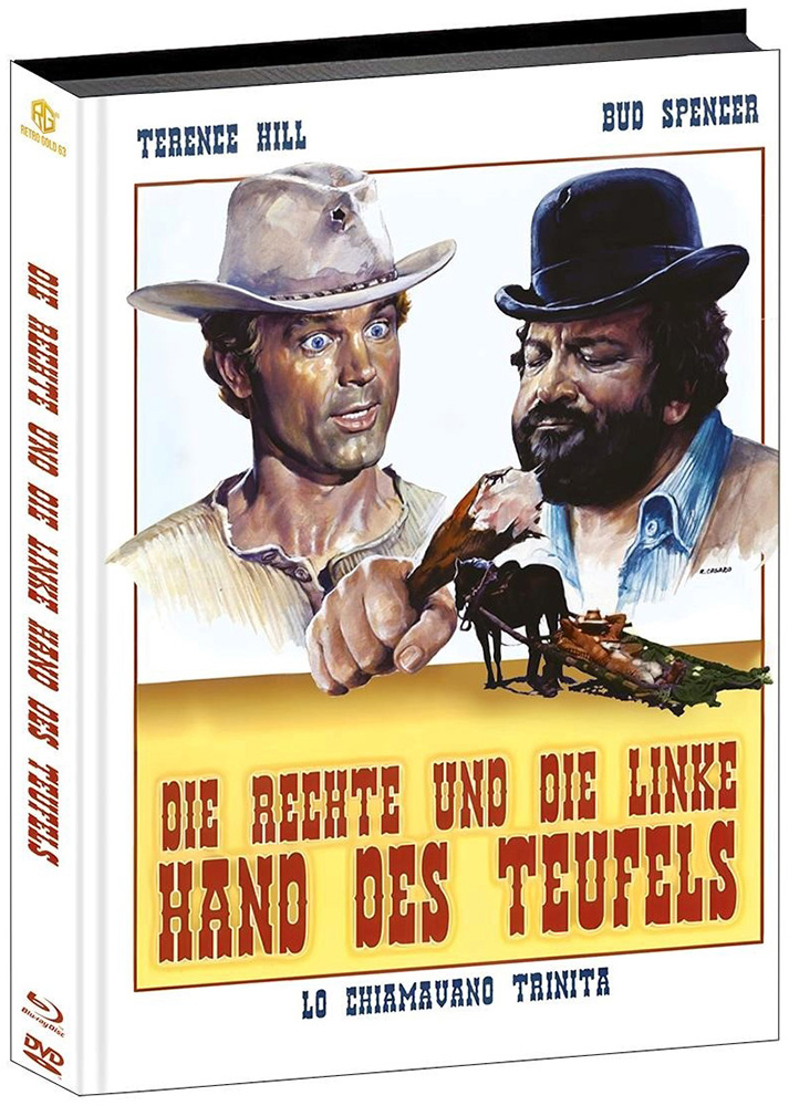 RECHTE UND DIE LINKE HAND DES TEUFELS, DIE (Blu-Ray+DVD) - Cover C - Mediabook - Limited 250 Edition