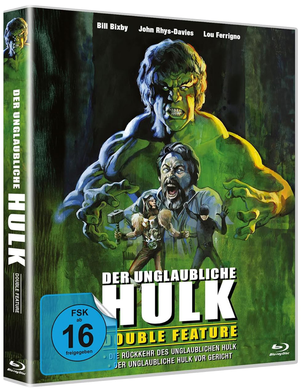 UNGLAUBLICHE HULK, DER - Double Feature (Blu-Ray) - Cover A