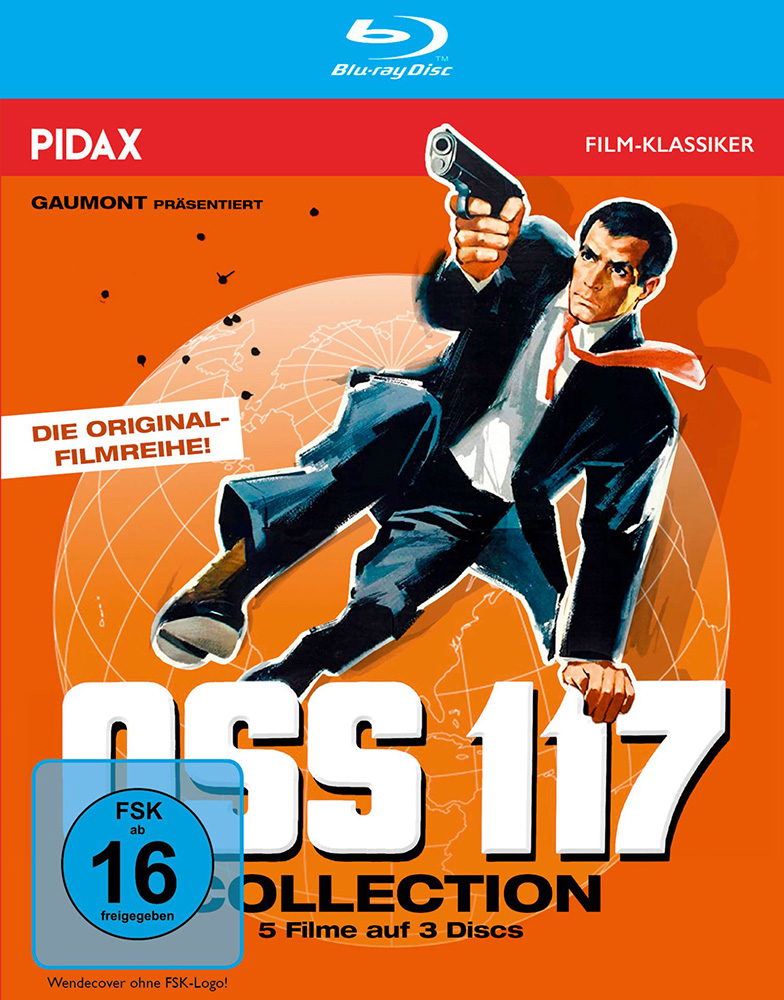 OSS 117 - COLLECTION (Blu-Ray) (3Discs) - 5 Filme