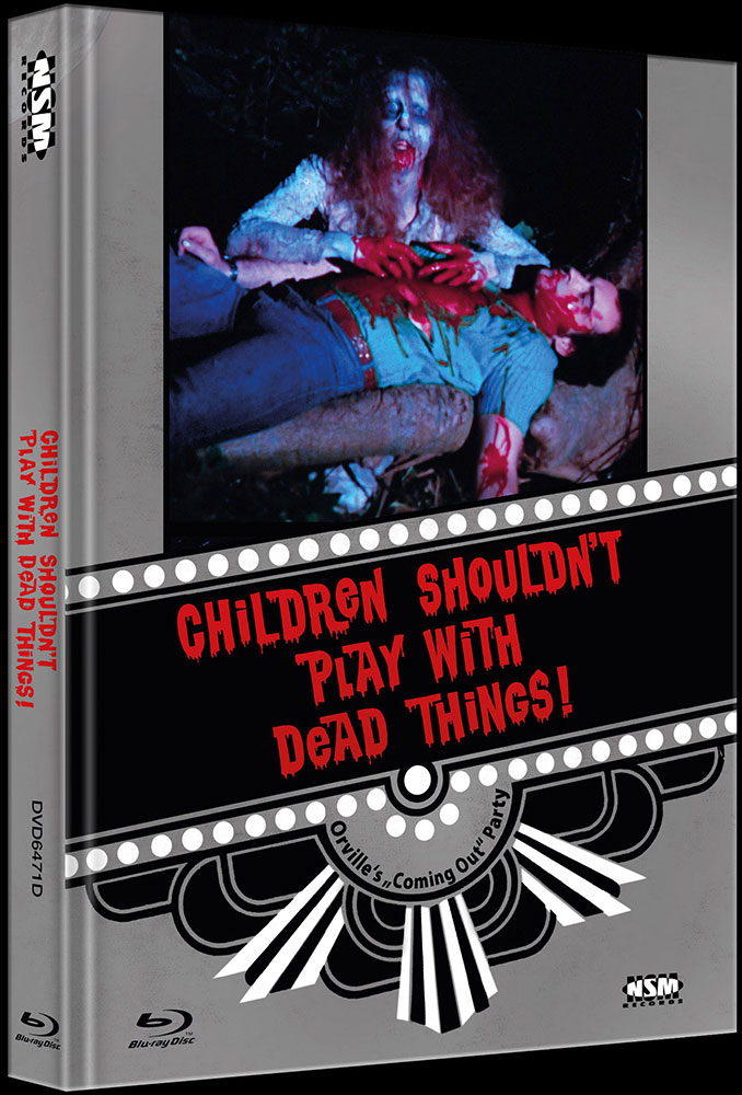 CHILDREN SHOULDNT PLAY WITH DEAD THINGS (Blu-Ray+DVD) - Cover D - Mediabook - Limited 111 Edition