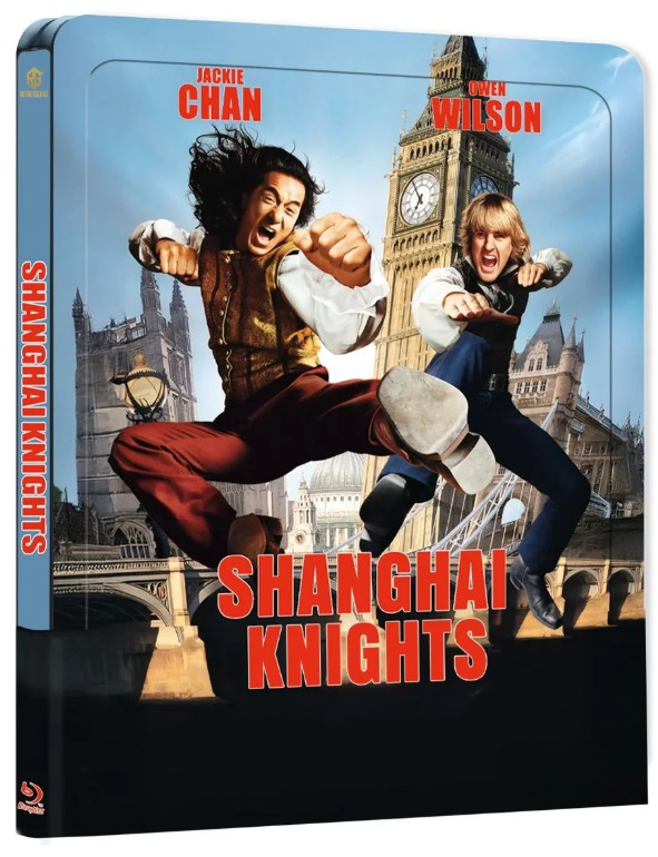 SHANGHAI KNIGHTS (Blu-Ray) - Cover A - Steel Premium Book - Limited 222 Edition