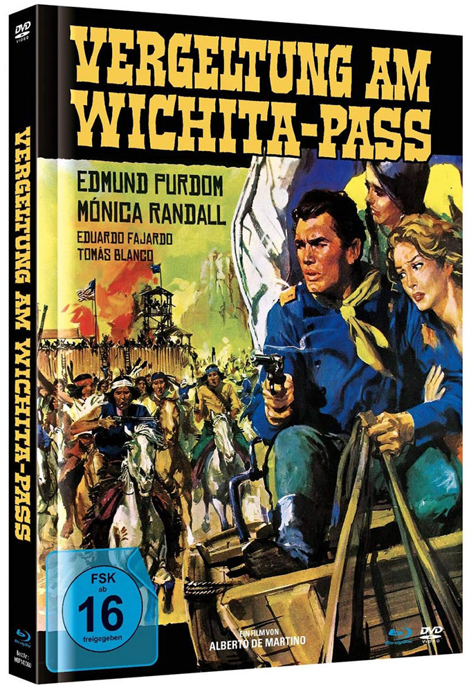 VERGELTUNG AM WICHITA-PASS (Blu-Ray+DVD) - Cover A - Mediabook - Limited 1000 Edition