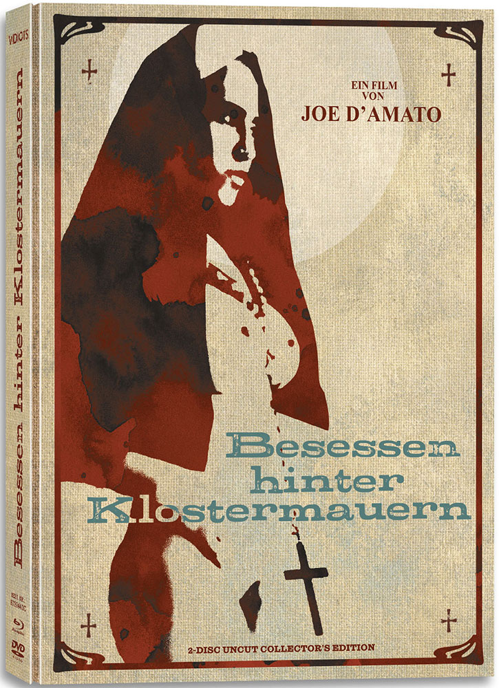 BESESSEN HINTER KLOSTERMAUERN (Blu-Ray+DVD) - Cover C - Mediabook - Limited 222 Edition - Uncut