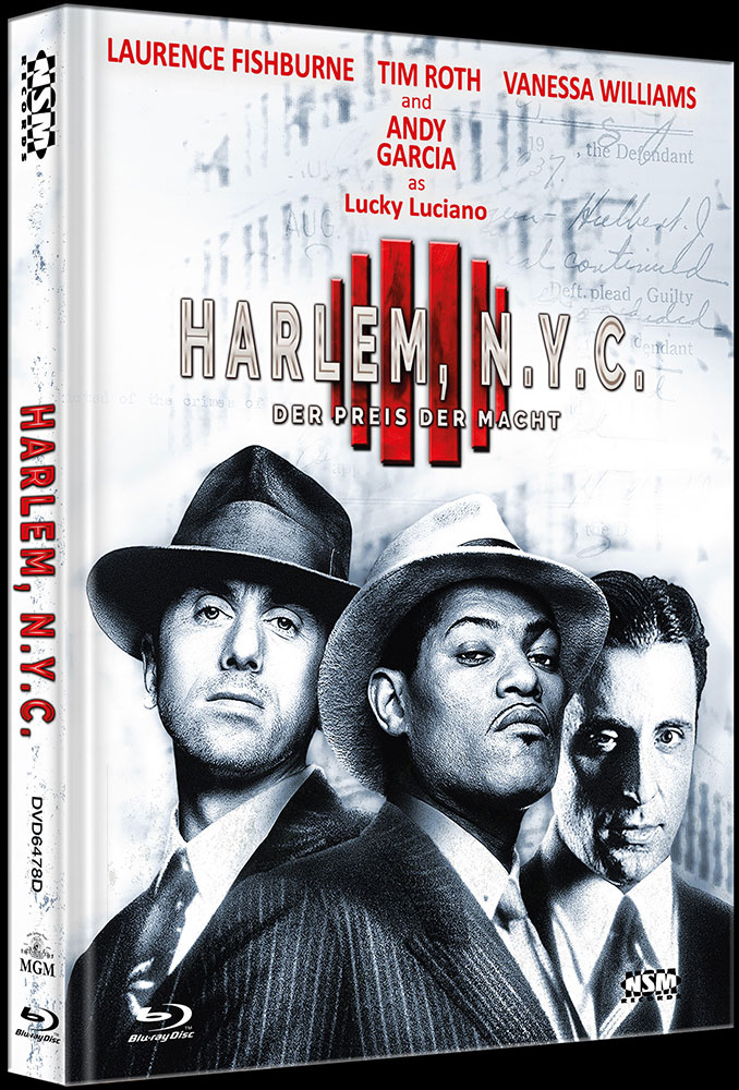 HARLEM, N.Y.C. - DER PREIS DER MACHT (Blu-Ray+DVD) - Cover D - Mediabook - Limited 111 Edition