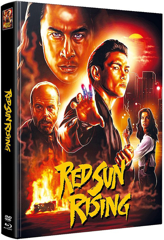 RED SUN RISING (Blu-Ray) (2Discs) - Mediabook (Wattiert) - Limited 199 Edition