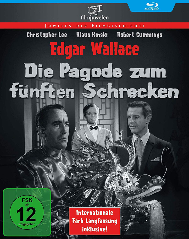 PAGODE ZUM FÜNFTEN SCHRECKEN, DIE (Blu-Ray) - 2 Filmfassungen - Klaus Kinski