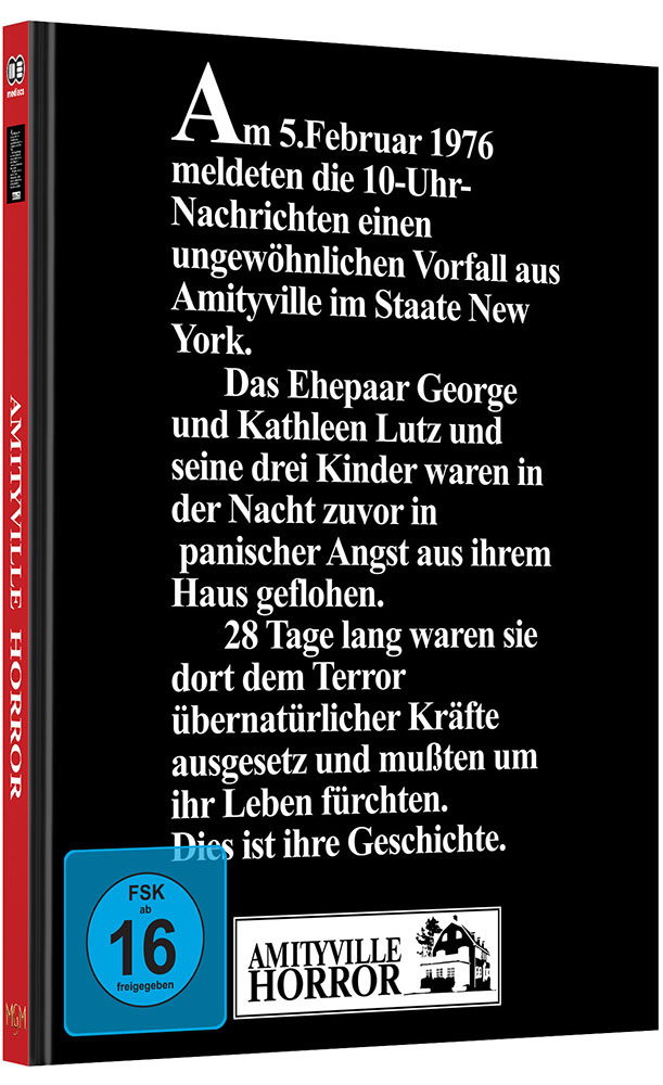 AMITYVILLE HORROR (Blu-Ray+DVD) - Cover C - Mediabook - Limited Edition