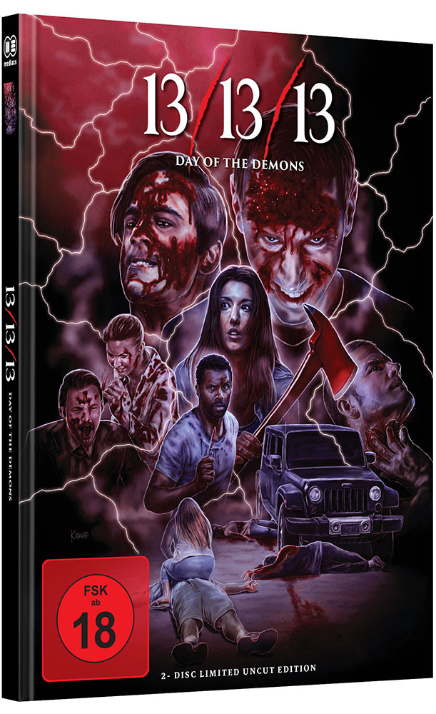 13/13/13 - DAY OF THE DEMONS (Blu-Ray+DVD) - Mediabook - Limited Edition