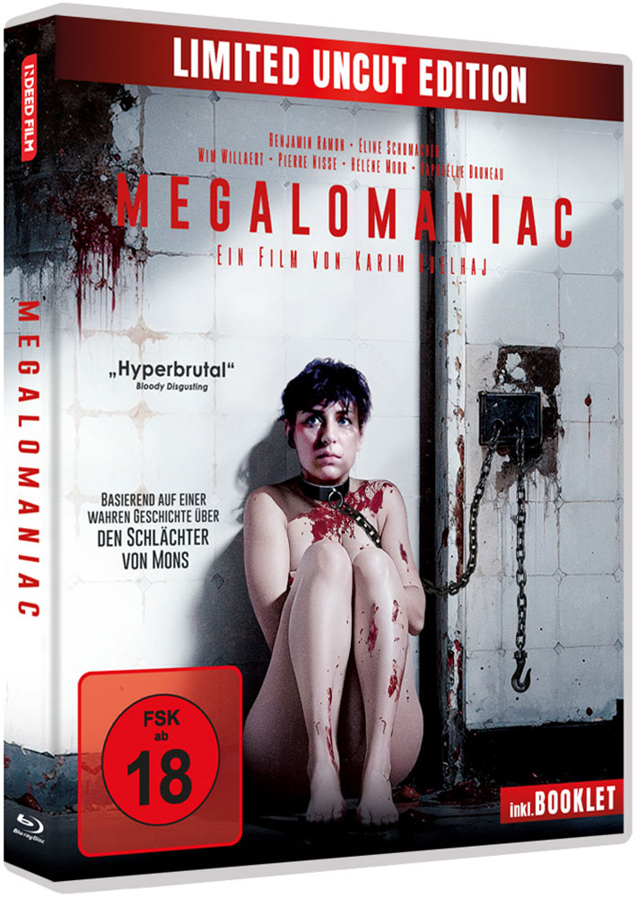 MEGALOMANIAC (Blu-Ray) - Cover B - Limited Edition - Uncut - Scanavo Case