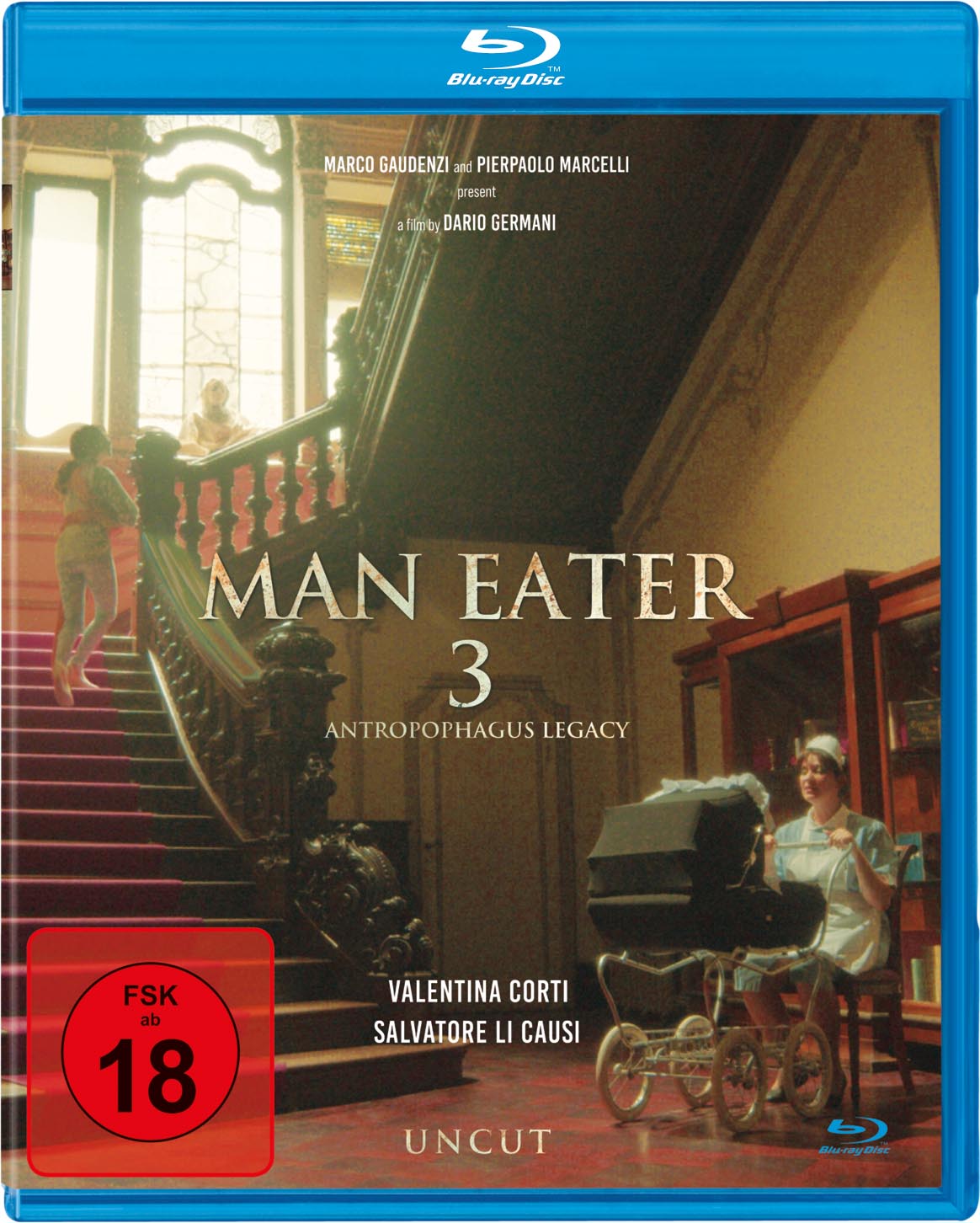 MAN EATER 3 (ANTROPOPHAGUS LEGACY) (Blu-Ray) - Uncut