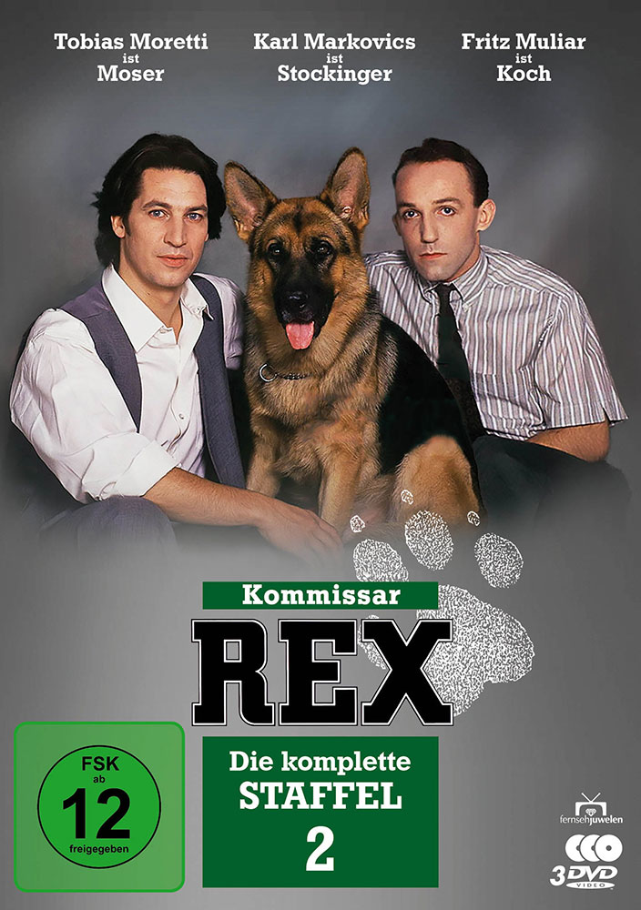 KOMMISSAR REX - 2. Staffel (3DVD)