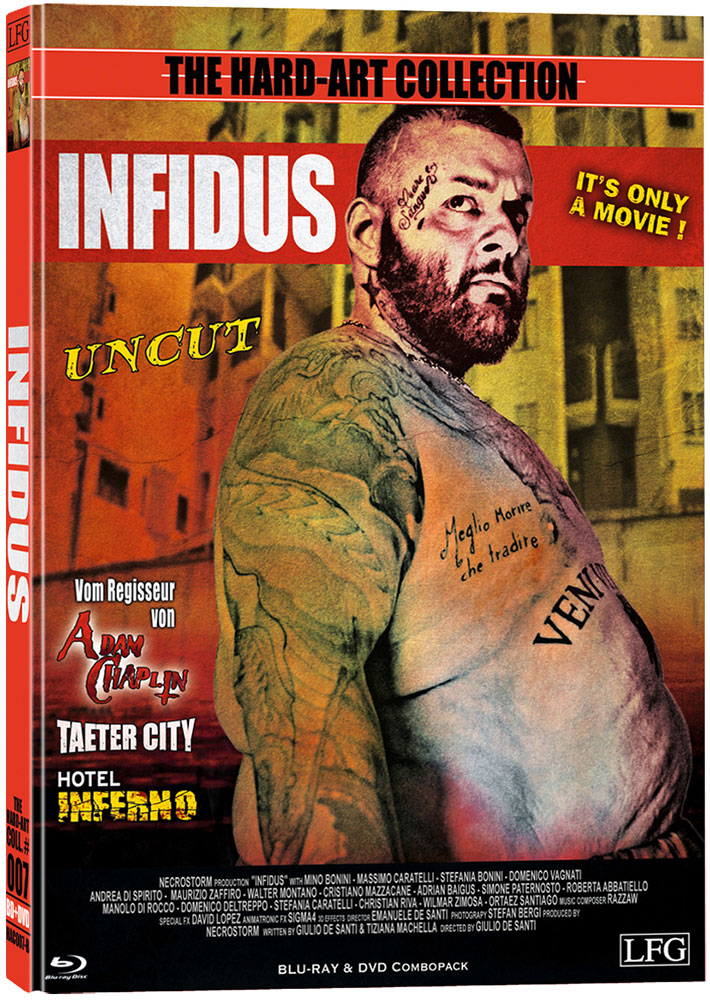 INFIDUS (Blu-Ray+DVD) - Cover B - Mediabook - Limited 222 Edition - Hard Art Collection