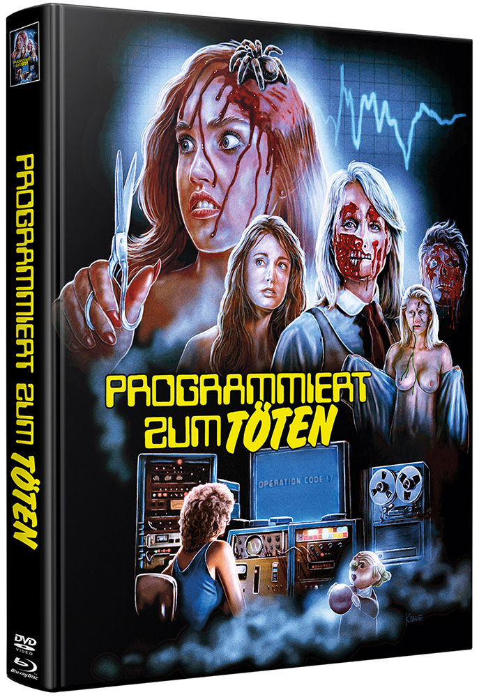 PROGRAMMIERT ZUM TÖTEN (Blu-Ray+DVD) - Mediabook (Wattiert) - Limited 500 Edition - Uncut