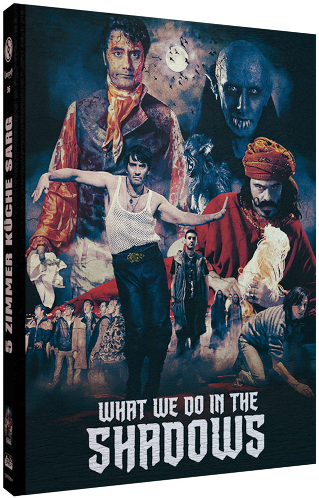 5 ZIMMER KÜCHE SARG (Blu-Ray+DVD) - Cover A - Mediabook (Wattiert) - Limited 222 Edition