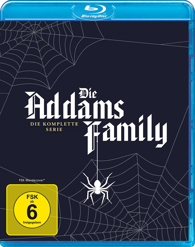 ADDAMS FAMILY - Die komplette Serie (Blu-Ray)