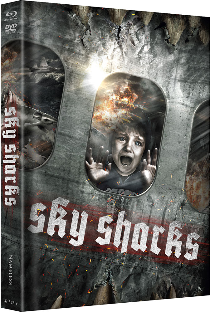 SKY SHARKS (Blu-Ray+DVD) (4Discs) - Cover A - Mediabook - Limited 500 Edition