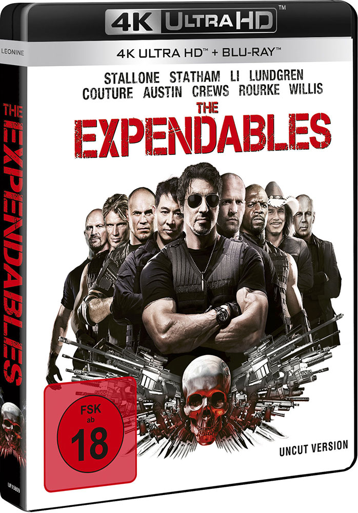 EXPENDABLES 1, THE (4K UHD+Blu-Ray) - Uncut Kinofassung
