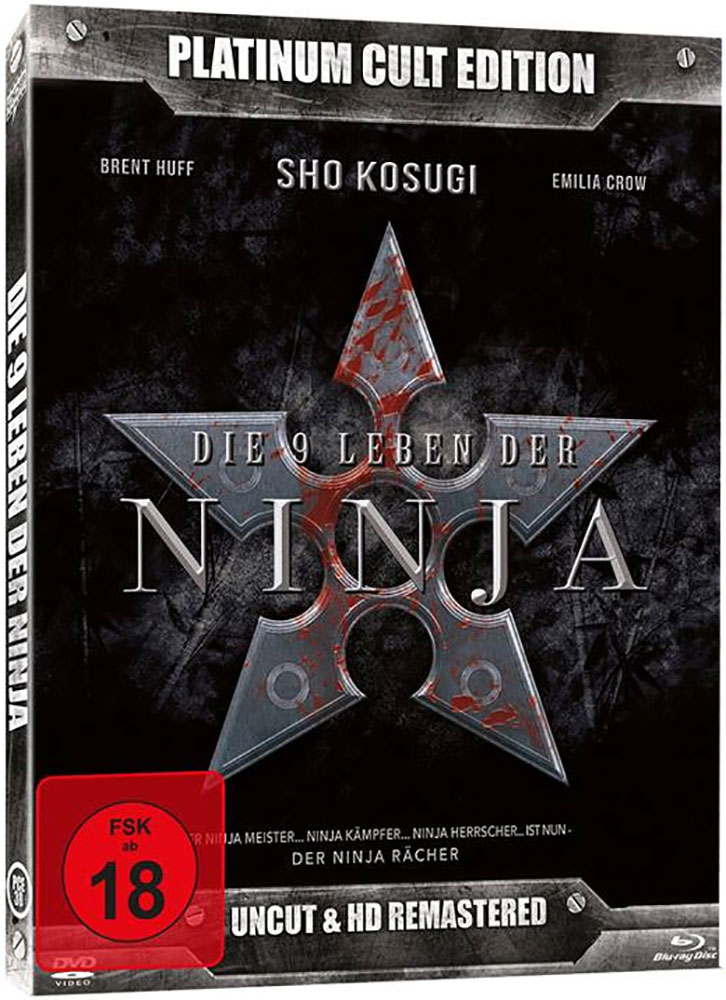 9 LEBEN DER NINJA, DIE (Blu-Ray) (2Discs) - Platinum Cult Edition