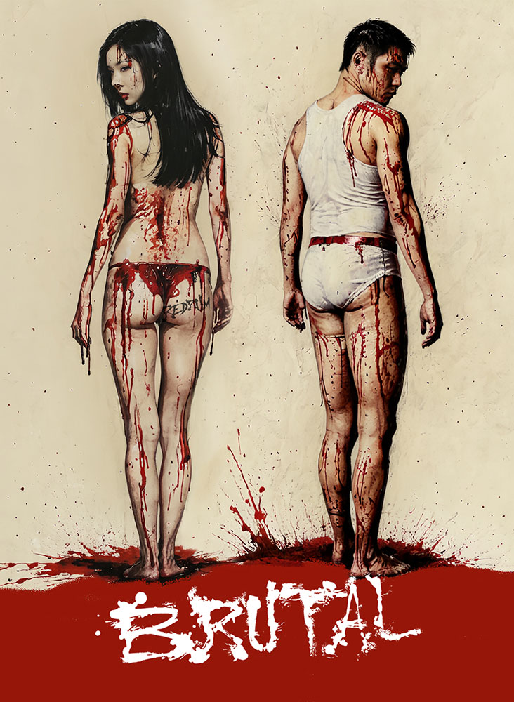 BRUTAL (Blu-Ray+DVD) - Cover B - Mediabook - Limited 500 Edition