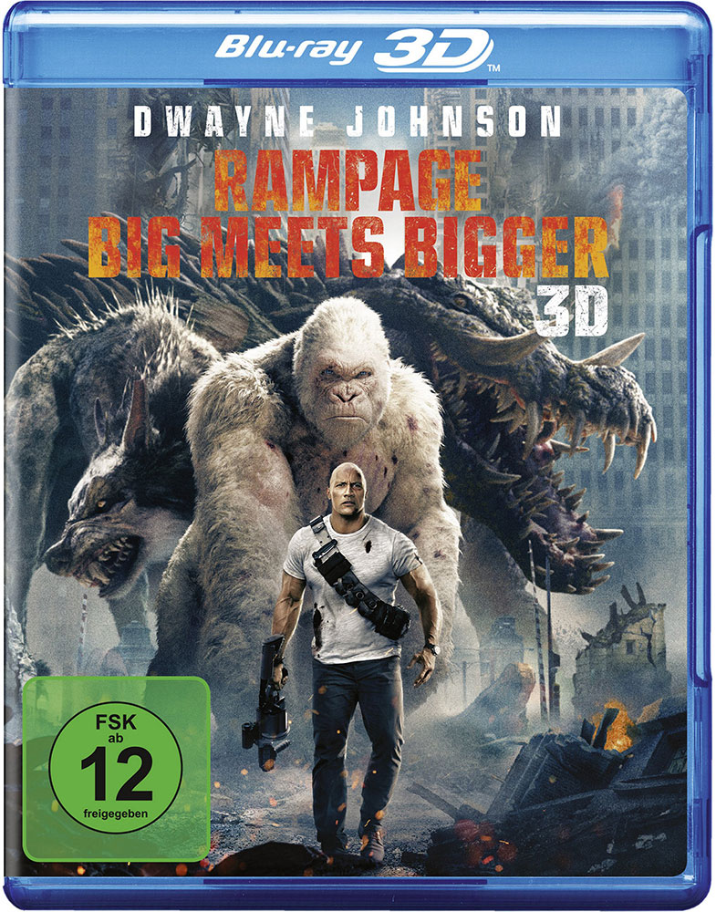 RAMPAGE - BIG MEETS BIGGER (Blu-Ray 3D)