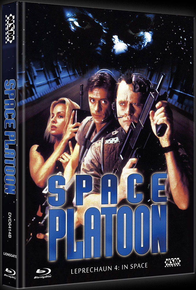 SPACE PLATOON (LEPRECHAUN 4 - IN SPACE) (Blu-Ray+DVD) - Cover B - Mediabook - Limited 333 Edition
