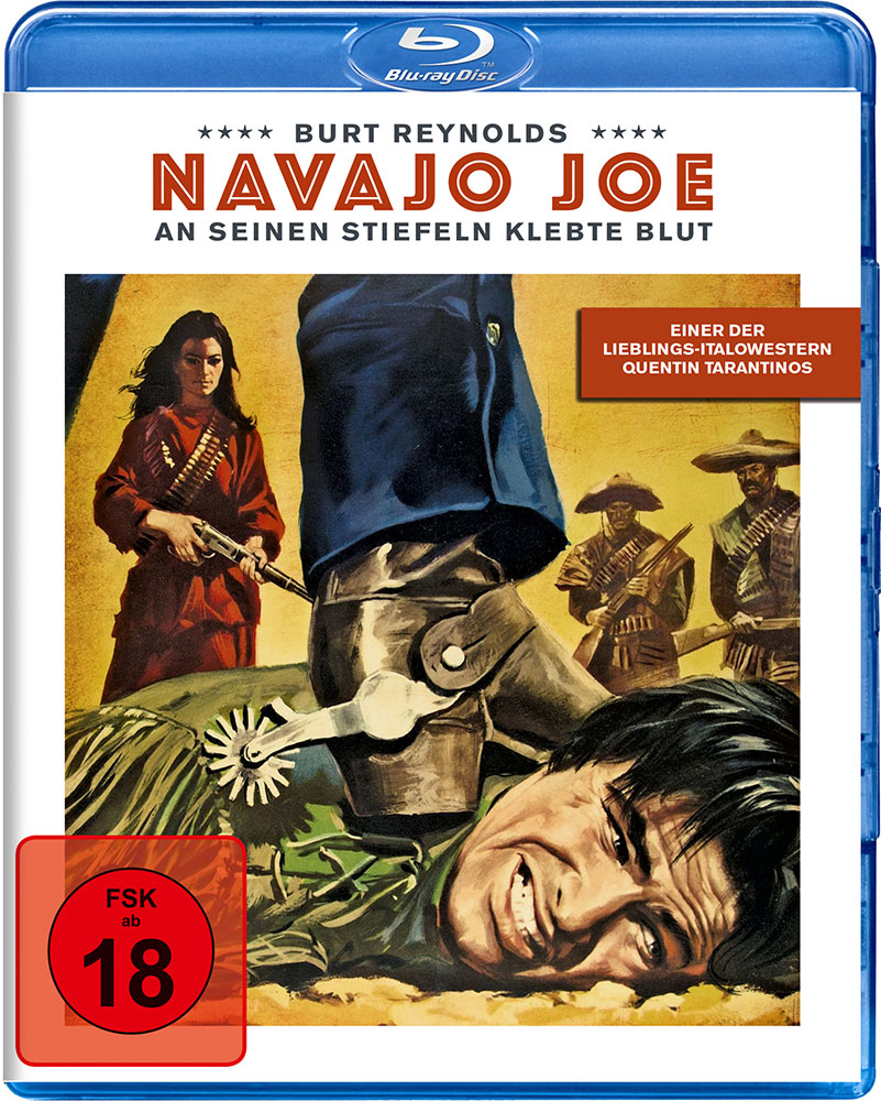NAVAJO JOE - AN SEINEN STIEFELN KLEBTE BLUT (Blu-Ray) - Burt Reynolds