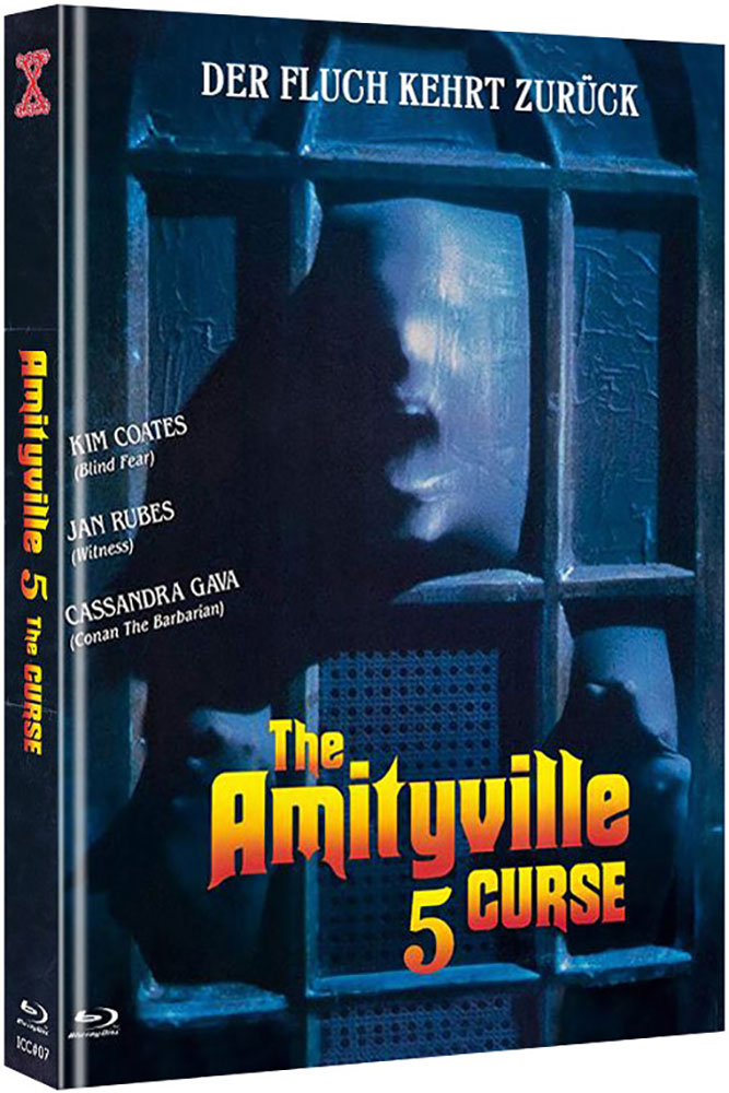AMITYVILLE 5 - THE CURSE (Blu-Ray+DVD) - Cover B - Mediabook - Limited 222 Edition