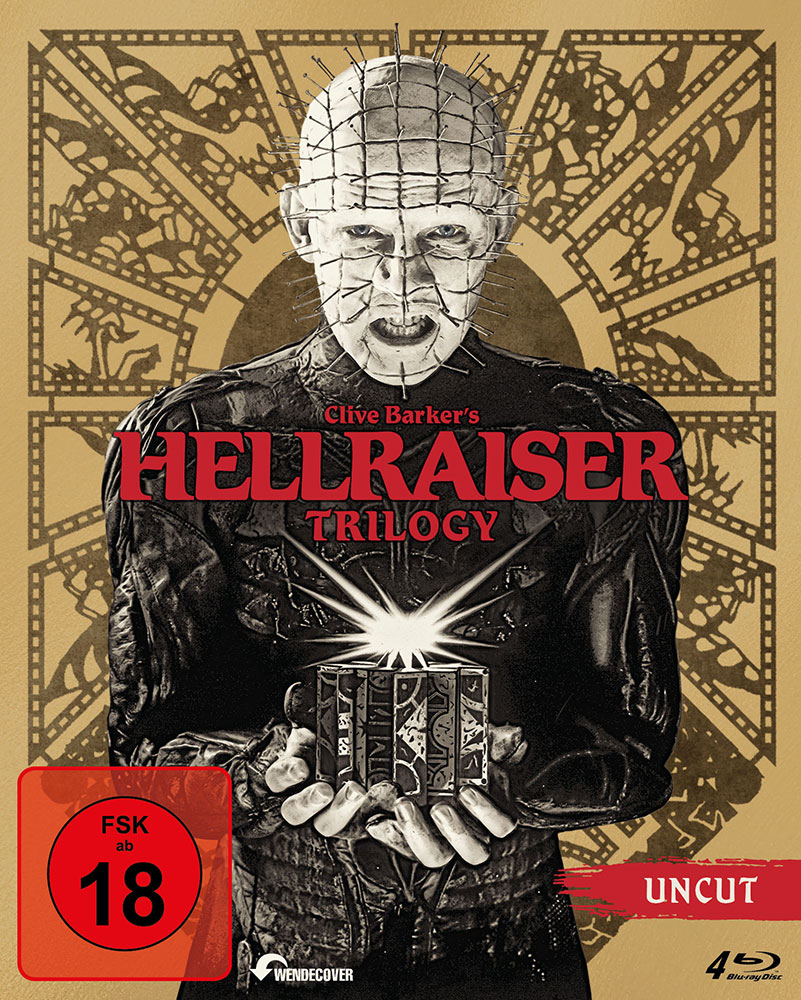 HELLRAISER 1-3 TRILOGY (Blu-Ray) (4Discs) - Uncut