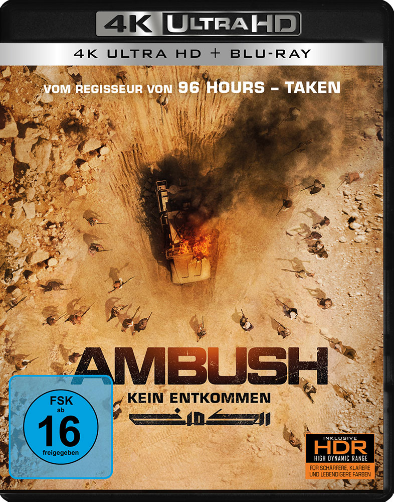 AMBUSH - KEIN ENTKOMMEN! (4K UHD+Blu-Ray)