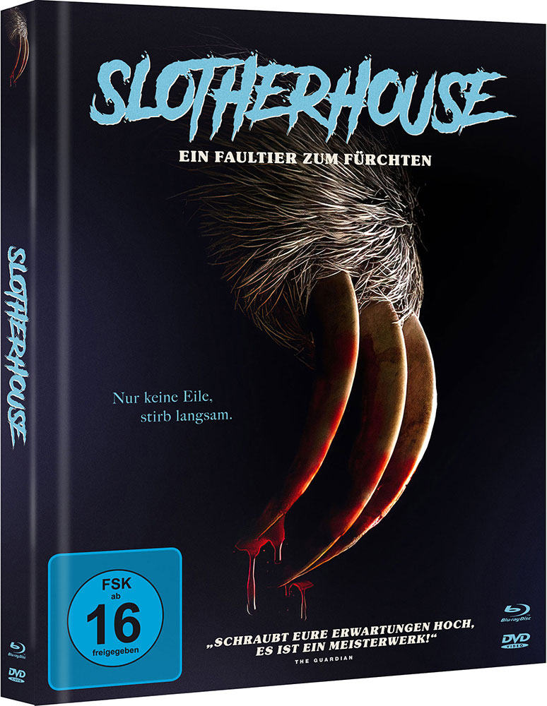 SLOTHERHOUSE - EIN FAULTIER ZUM FÜRCHTEN (Blu-Ray+DVD) - Mediabook - Limited Edition