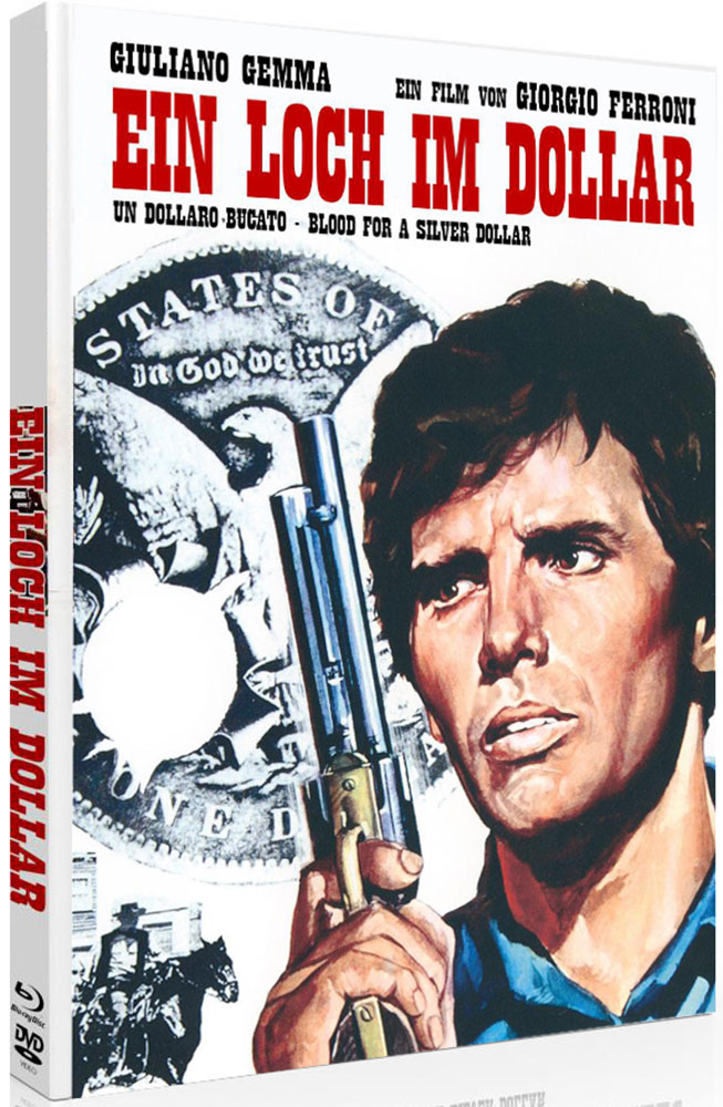 EIN LOCH IM DOLLAR (Blu-Ray+3DVD) - Cover B - Mediabook - Limited 333 Edition + 2 Bonusfilme