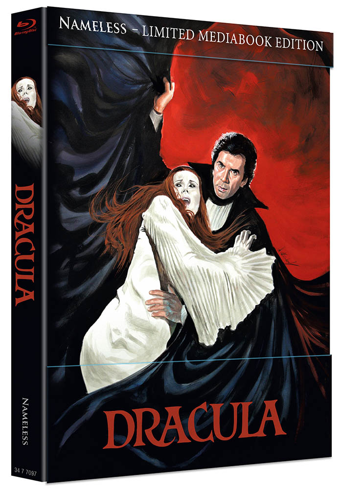 DRACULA (1979) (Blu-Ray) (3Discs) - Cover A - Mediabook - Limited 222 Edition