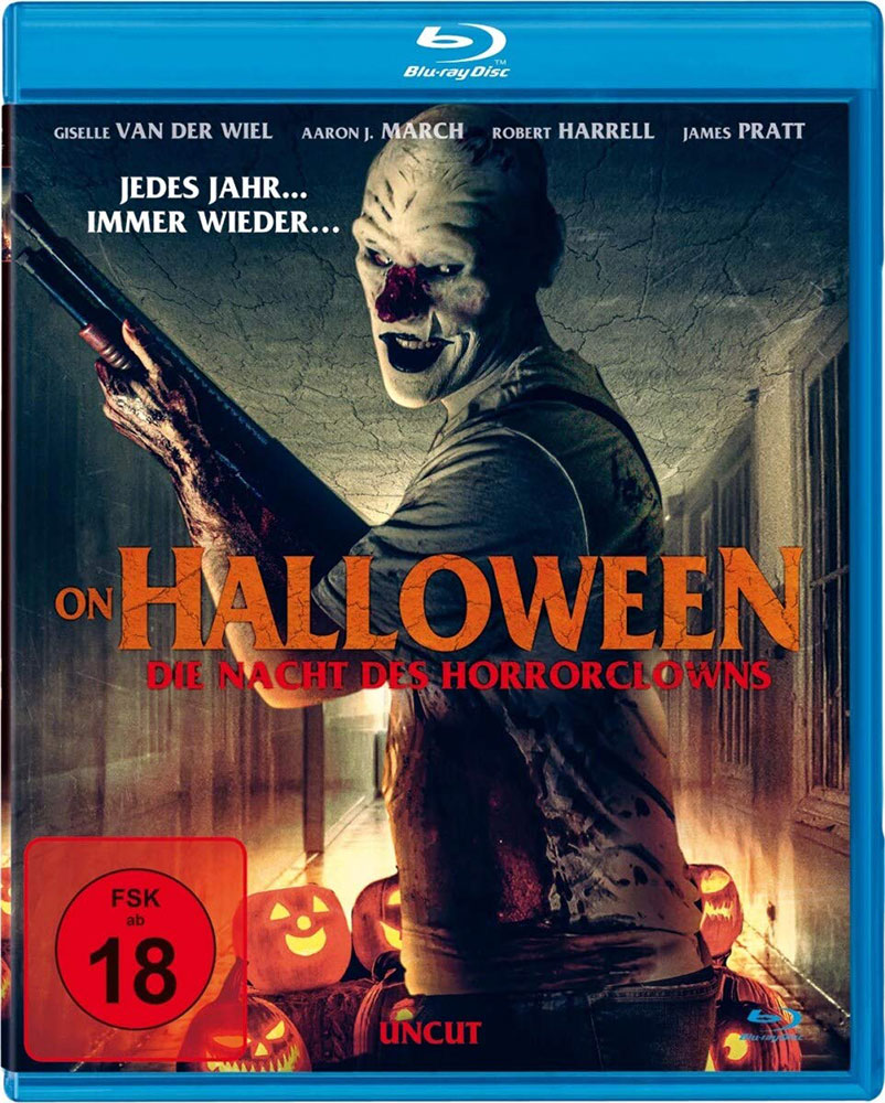 ON HALLOWEEN - DIE NACHT DES HORRORCLOWNS (Blu-Ray) - Uncut