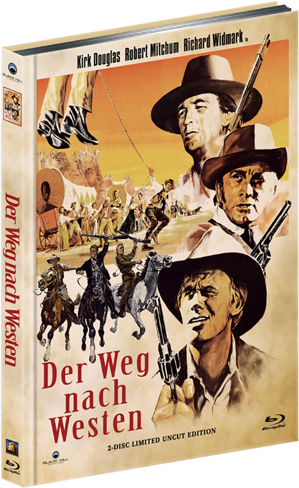 WEG NACH WESTEN, DER (Blu-Ray+DVD) - Cover A - Limited 250 Edition - Mediabook