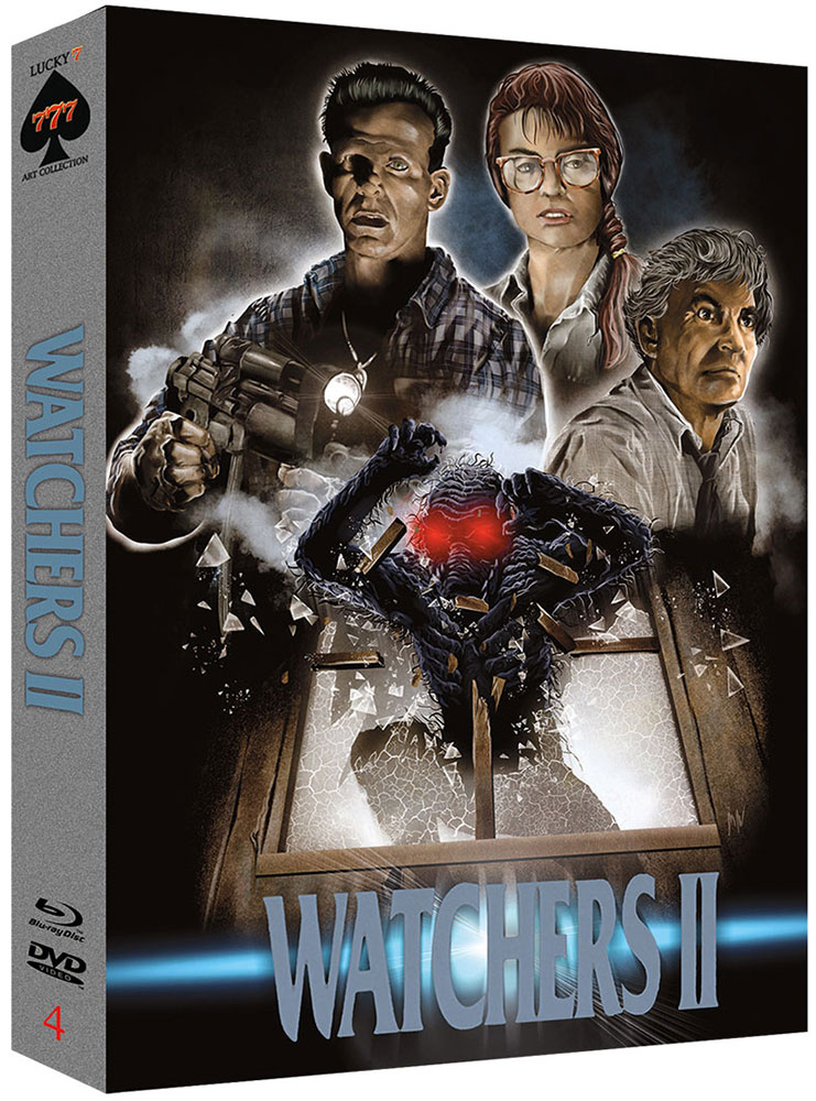 WATCHERS II - AUGEN DES TERRORS (Blu-Ray+DVD) - Limited 777 Edition - Uncut - Art Collection
