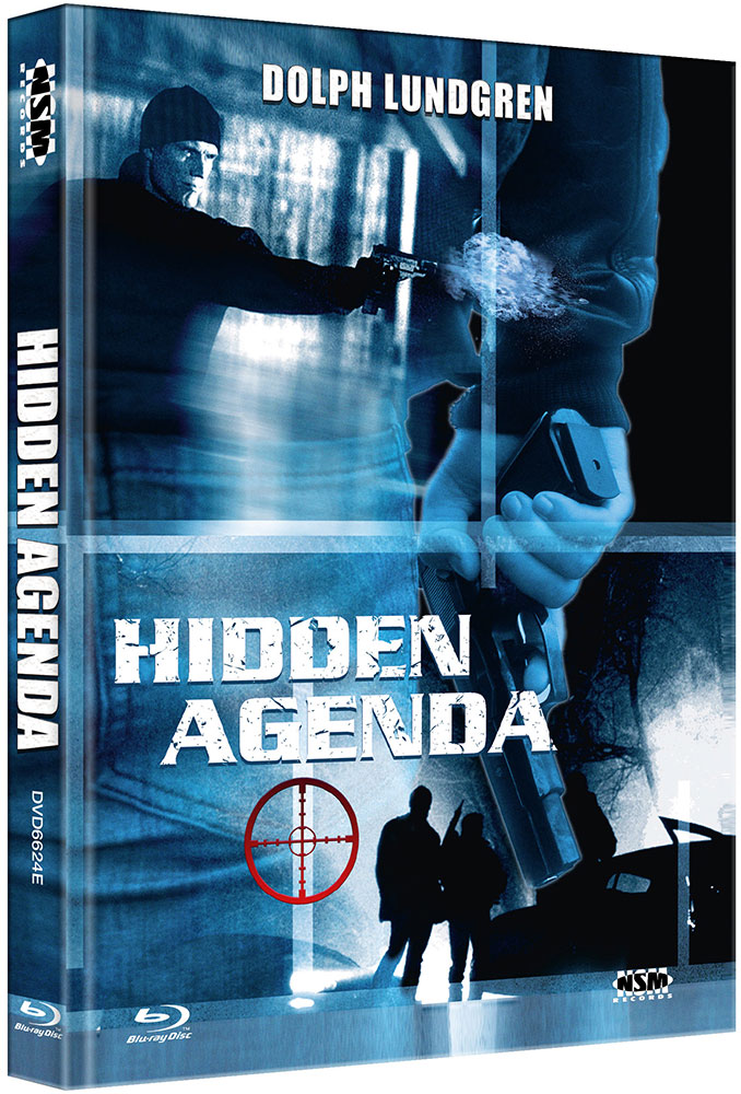 HIDDEN AGENDA (Blu-Ray+DVD) - Cover E - Mediabook - Limited 99 Edition - 2K Remastered